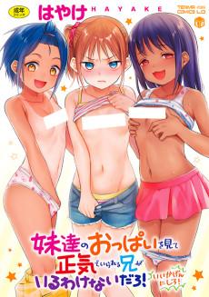 Imouto-tachi no Oppai wo Mite Shouki de Irareru Ani ga Iru Wake Nai daro! Iikagen ni Shiro!
